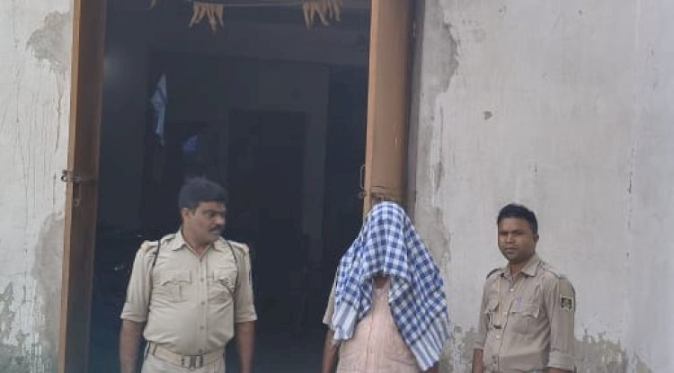 आबकारी विभाग द्वारा गाँजा जब्त एक गिरफ्तार 
