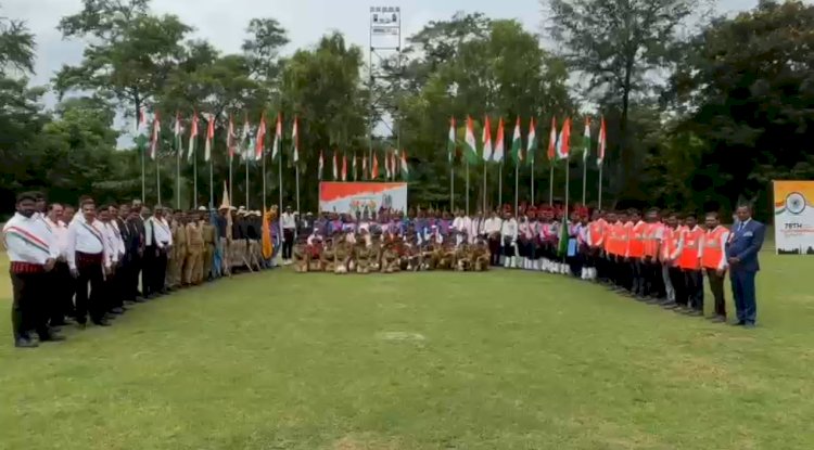 डालमिया सीमेंट ने मनाया स्वतंत्रता दिवस  
