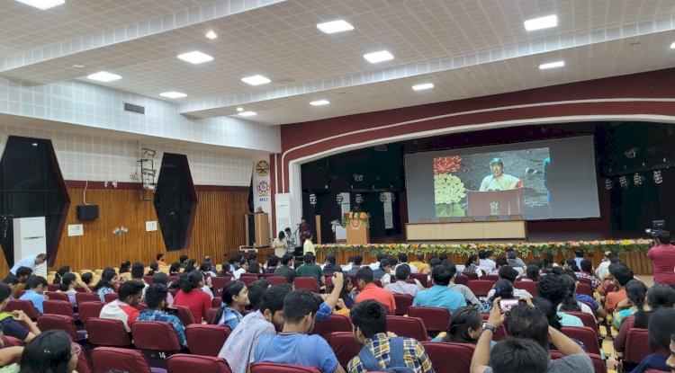 एनआईटी राउरकेला ने मनाया पहला राष्ट्रीय अंतरिक्ष दिवस