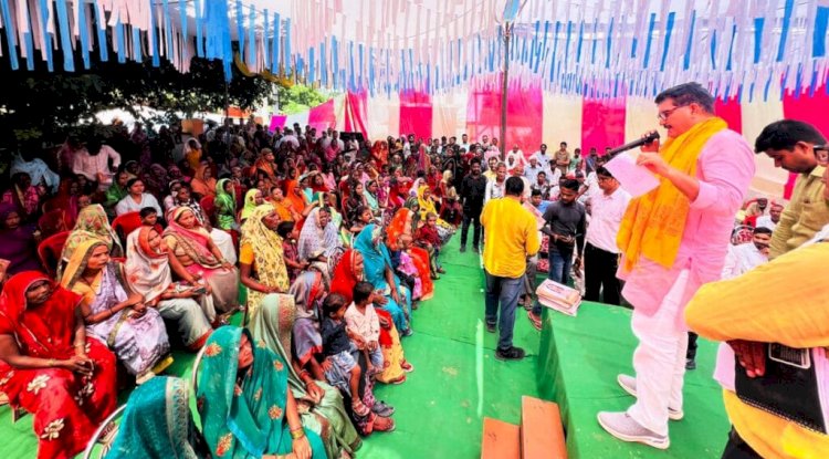 आपका विधायक आपके द्वार-विधायक अजय सिंह की पहल का जनता ने किया स्वागत 