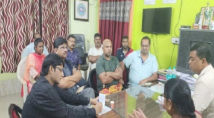 प्रदूषण और यातायात अव्यवस्था को लेकर बैठक