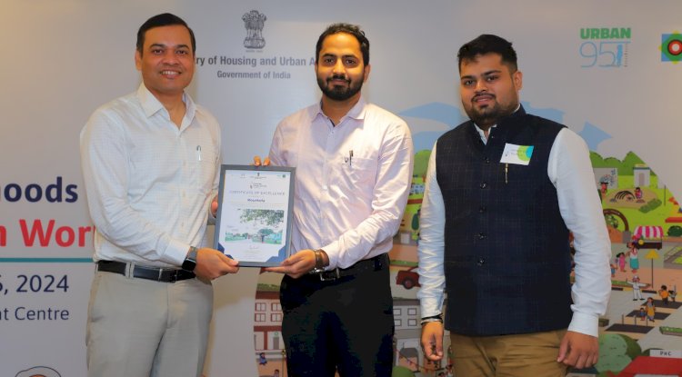 राउरकेला नर्चरिंग नेबरहुड चैलेंज उत्कृष्टता प्रमाणपत्र से सम्मानित 