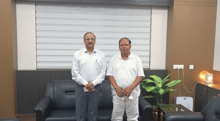 राउरकेला की कानून व्यवस्था को लेकर विधायक ने की डीजी से चर्चा 