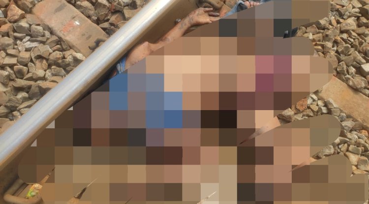 रेलपटरी से अंजान व्यक्ति का शव बरामद 