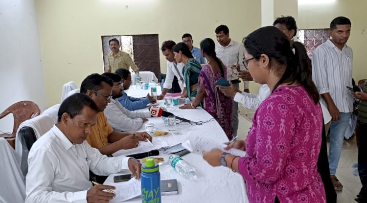 राजगांगपुर ब्लॉक क्षेत्र में संयुक्त लोक शिकायत सुनवाई आयोजित