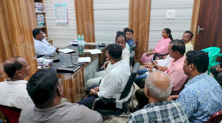शारदीय दुर्गा पूजा की तैयारी बैठक