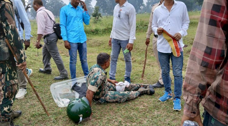 सुरगुजा मे पुलिस की संयमित कार्यवाही से दंगा टला