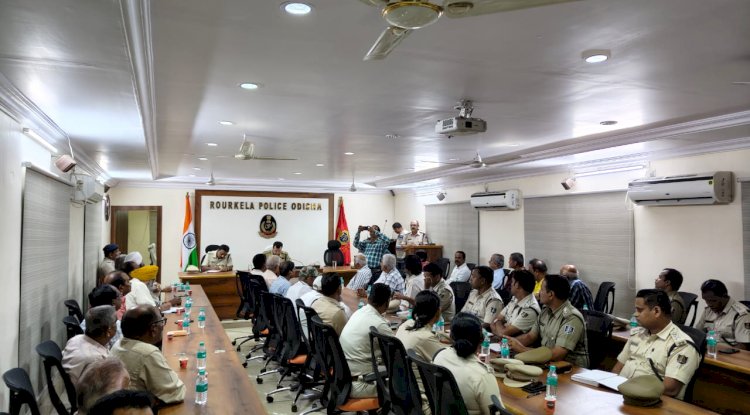 जनता की सुरक्षा को लेकर गंभीर हुआ राउरकेला पुलिस 