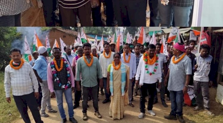 आनंदपुर में एनसीपी का अस्थायी कार्यालय का उद्घाटन 