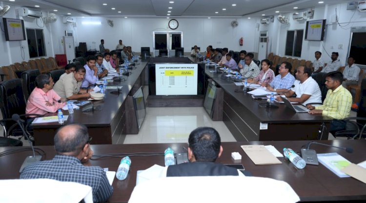 जिला सड़क सुरक्षा समिति की बैठक आयोजित
