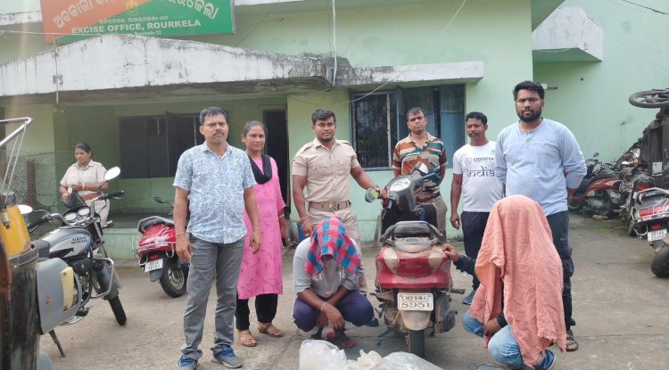 अवैद्य महुआ शराब निर्माण पर आबकारी विभाग की कड़ी कार्यवाही 