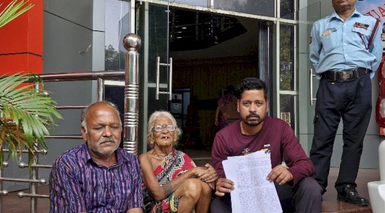 88 साल की एक महिला जीवित रहने के लिए हिंगुला महाप्रबंधक से लगाई गुहार