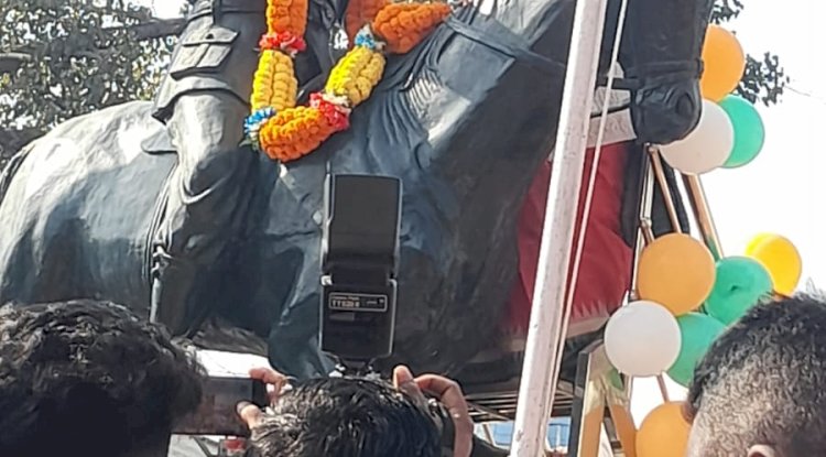 नेताजी सुभाष चंद्र बोस की 128वीं जयंती मनाई गई 