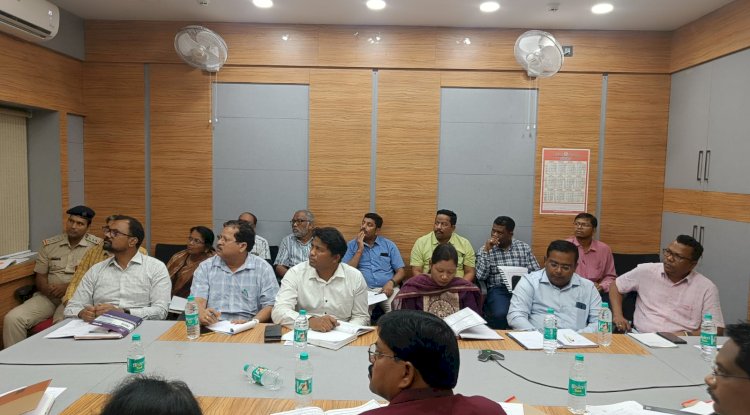 ग्रीष्म लू से निपटने हेतु प्राकृतिक आपदा समिति की बैठक आयोजित 