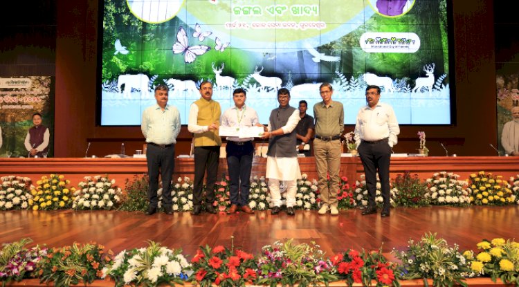 विश्व वन दिवस पर राउरकेला वन विभाग मंत्री के हाथों सम्मानित 