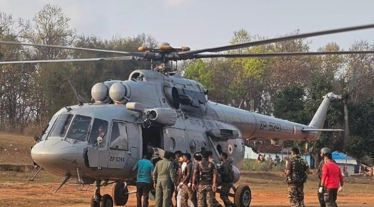 आइईडी़ फटने से उप निरीक्षक शहीद व घायल हुआ जवान 