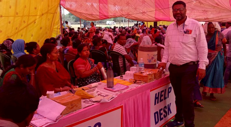 सोरडा़ में आयुष्मान भारत एवं आयुष्मान जैव योजना कार्यक्रम आयोजित 