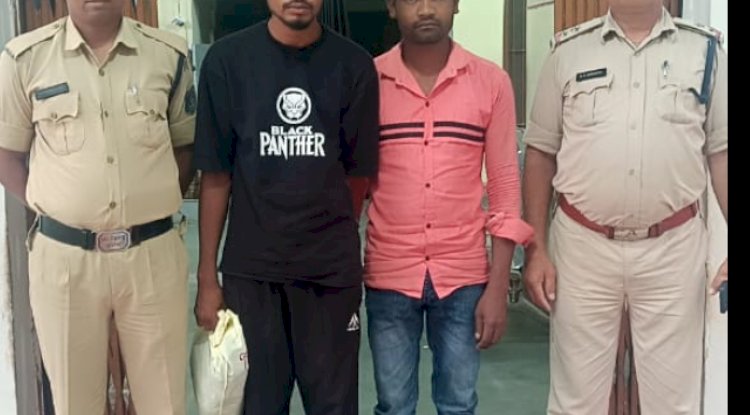 40 लीटर महुआ शराब के साथ दो गिरफ्तार 
