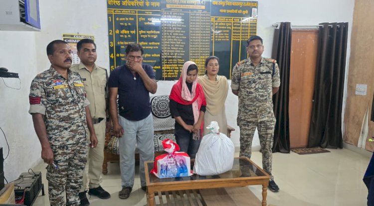 ढाई लाख रुपए के नशीली इंजेक्शन के साथ महिला व युवक गिरफ्तार