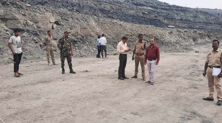 जिंदल पावर प्लांट के माइंस में ब्लास्टिंग के दौरान हुई दुर्घटना में एक की मौत 