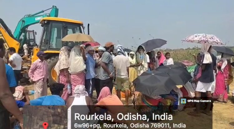 धरना प्रदर्शन के दौरान युवक की मौत से स्थिति तनावपूर्ण 