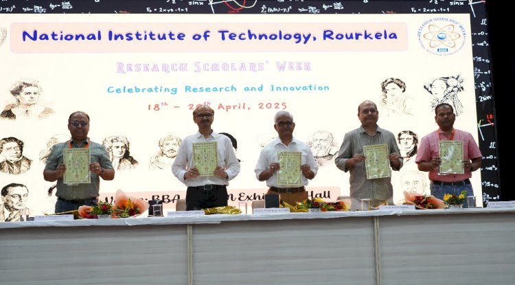 रिसर्च स्काॅलर्स वीक में 90 शोधार्थीयों ने प्रस्तुत किए अपने शोध