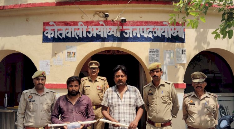 हत्या के आरोप में वांछित दो अभियुक्त गिरफ्तार 