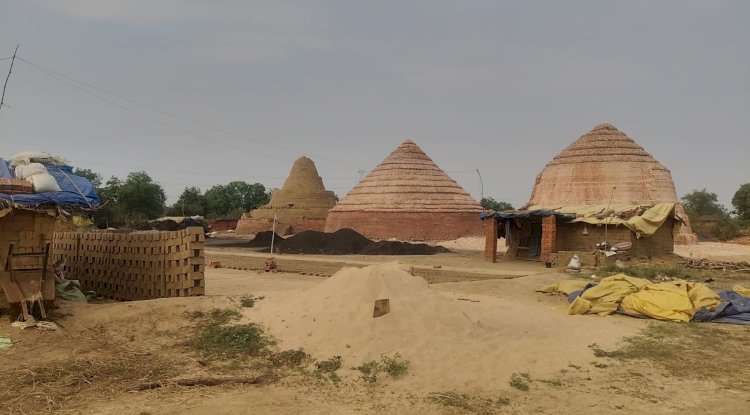 अवैध ईंट भट्टे पर कार्यवाही की मांग 