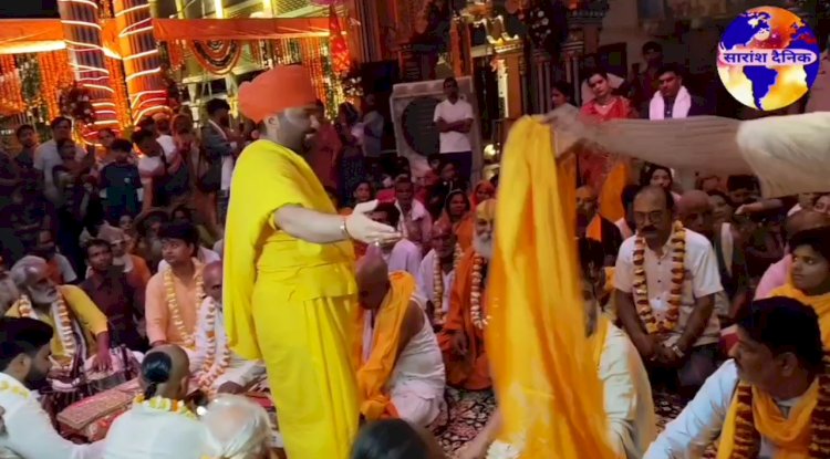 फूलों से सजाई गई दशरथ राजमहल बडा़ स्थान 