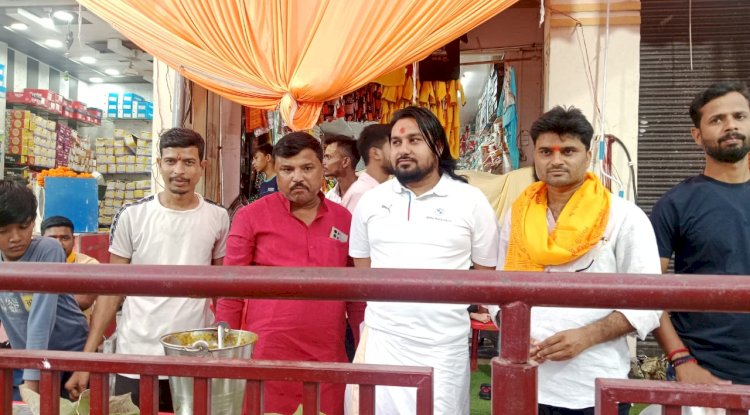 अयोध्या में भव्य भंडारे का शुभारंभ