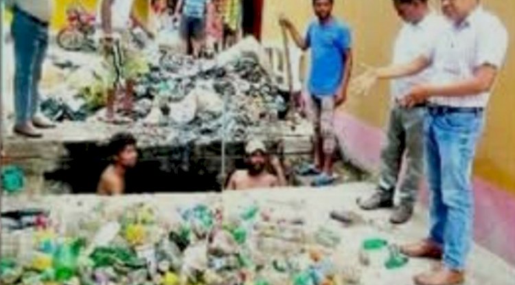 बारिश ने खोली सफाई व्यवस्था की पोल