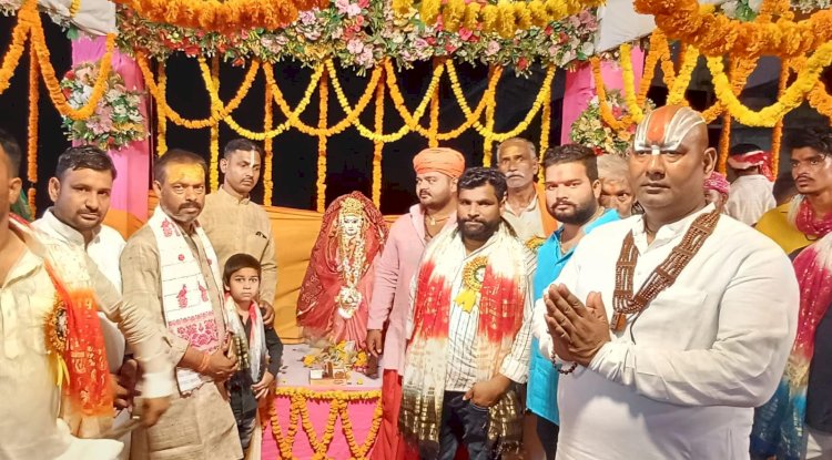 रामनगरी में हर्षोल्लास से मनाया गया सरयू जन्मोत्सव
