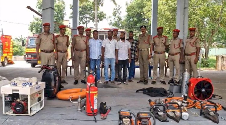अग्निशमन विभाग द्वारा जागरूकता कार्यक्रम का आयोजन