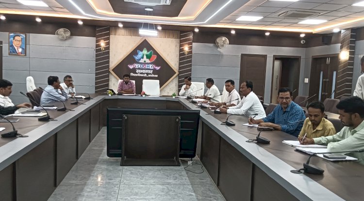 आंगनबाड़ी केंद्रों के सुधार व पोषण प्रबंधन को लेकर सीडीओ ने की समीक्षा बैठक