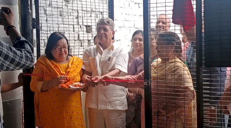 दिव्यांग बच्चों की सेवा को समर्पित मुस्कान पुनर्वास केंद्र में नवनिर्मित हाल का भव्य उद्घाटन