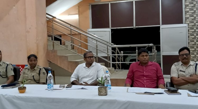 मोहर्रम को लेकर शांति समिति की बैठक 