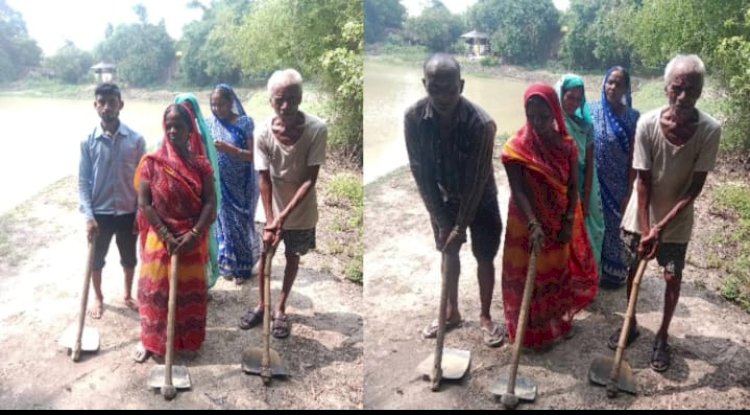 एक ही फोटो चार मास्टर रोल में दर्ज मनरेगा में फर्जीवाड़े का संदेह