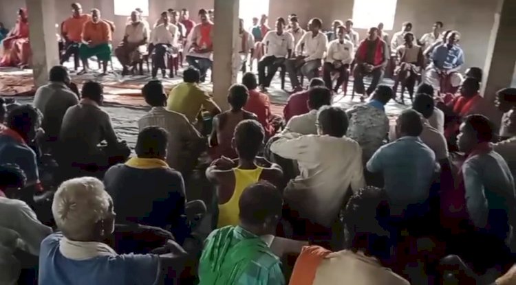 महाजेंको कोल ब्लॉक प्रभावित ग्रामीणों ने दी आंदोलन की चेतावनी 