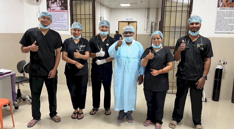  एनेस्थीसिया तकनीक की दिशा में रायगढ़ मेडिकल कॉलेज ने हासिल की महत्वपूर्ण उपलब्धि
