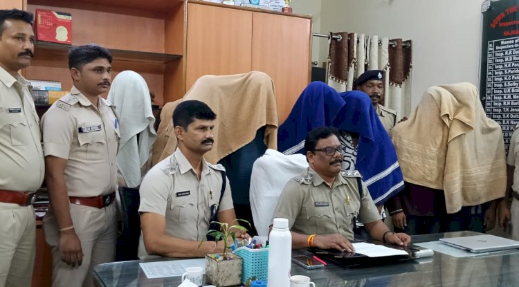 ऑपरेशन गज के तहत एनडीपीएस एक्ट में सात गिरफ्तार
