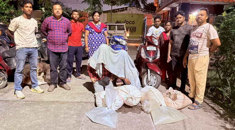 अवैध शराब के साथ दो अभियुक्त गिरफ्तार