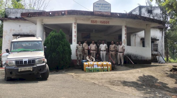 540 लीटर अवैध डीजल के साथ एक गिरफ्तार 