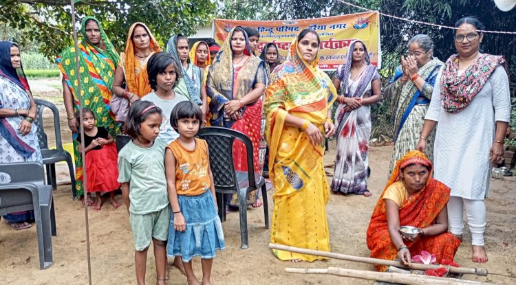बडी़ माता मंदिर में मनाई गई दुर्गा अष्टमी