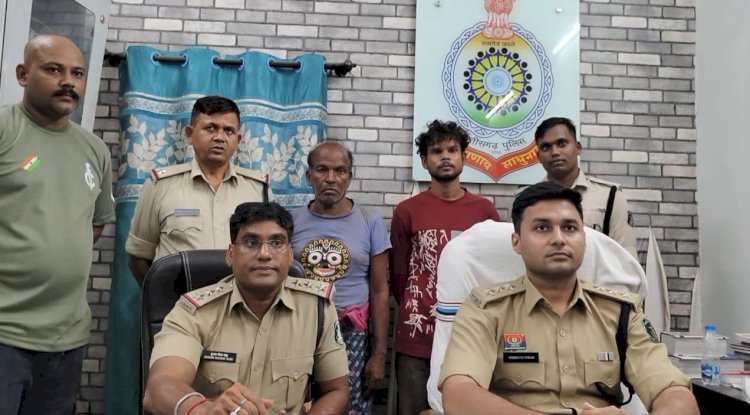 दोहरे हत्याकांड में बेटे समेत दो गिरफ्तार