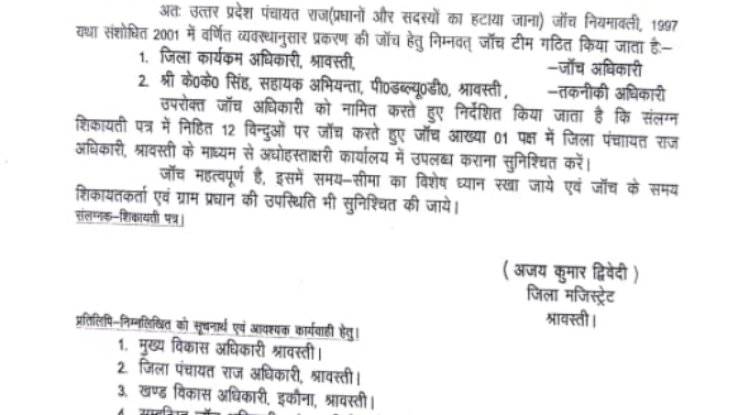 कलेक्टर के आदेश के बाद भी नहीं हुई सरकारी के धन बंदरबांट किए जाने की जाँच 