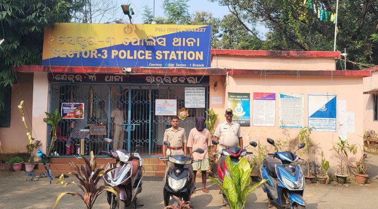 इलेक्ट्रिक स्कूटर मरम्मत के नामपर ठगी करने वाला गिरफ्तार 