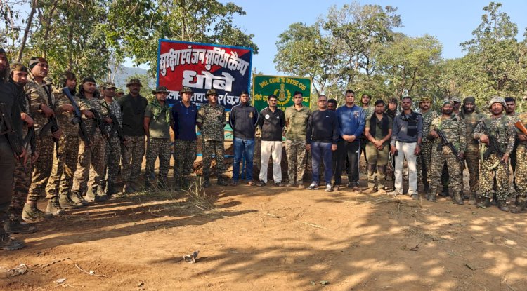 नक्सल मुक्त अबूझमाड़ की दिशा में एक साल के भीतर 17वां कैम्प