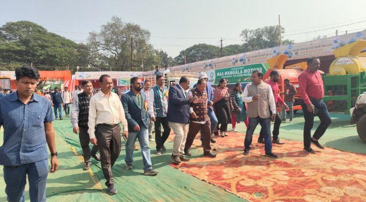 पानपोष उप विभागीय कृषि यंत्र मेला शुरू