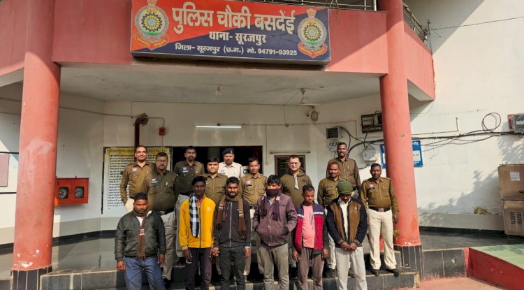 अवैध परिवहन कर रहे धान लदी वाहन के साथ आरोपी गिरफ्तार