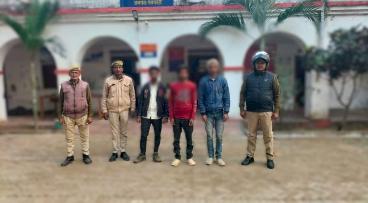 शादी करने की नियत से भगा ले जाने व दुष्कर्म करने वाला 02 वांछित अभियुक्त गिरफ्तार  